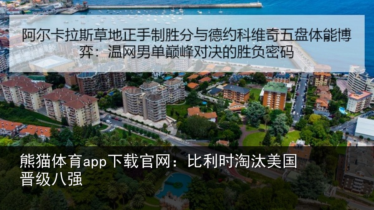 熊猫体育app下载官网:比利时淘汰美国晋级八强